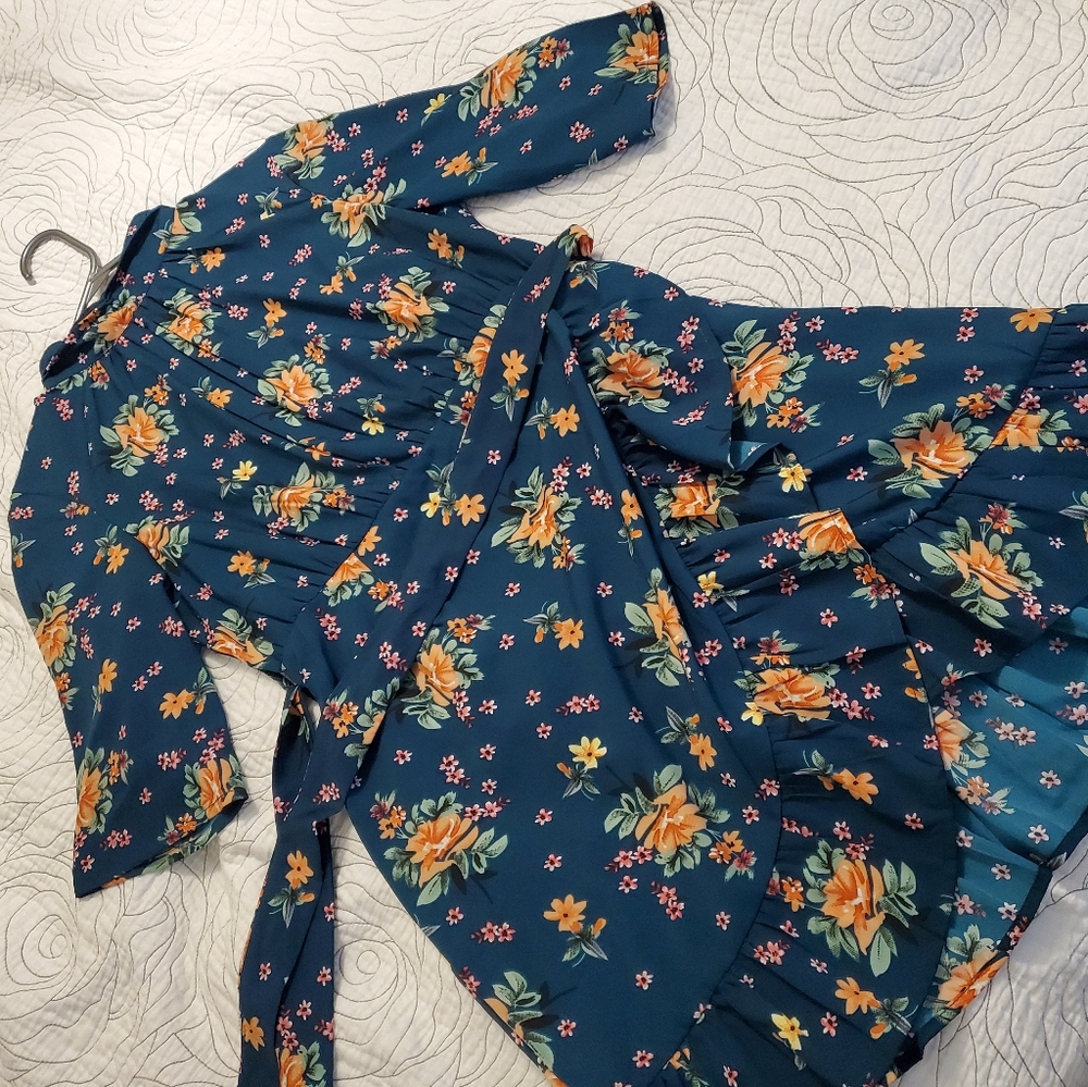 Green/blue Chichi dress